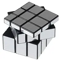 Зеркальный кубик рубика 3х3 silver YJ Mirror Cube