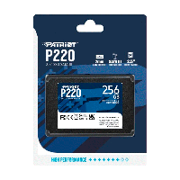 Накопитель SSD 2.5" 256GB Patriot P220 (P220S256G25) R550MBs W490MBs SATA III 7мм