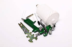 Краскопульт пневматичний тип HVLP верхний пластиковий бачок, d-1,3 мм (AUARITA) H-827B-1.3 UA58