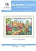 Набір для вишивання за нанесеною на канву схемою "A Country cabin 8". AIDA 14CT printed, 44*30 см, фото 3