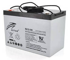 Акумулятор інвертора 12V 100Ah, 100ah, А‧год, 12 вольт, для інвертора, безперебійника, котла