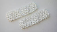 Ажурные повязки 4 см белые