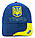 Бейсболка патріотична Герб Прапор Ukraine синя, фото 2