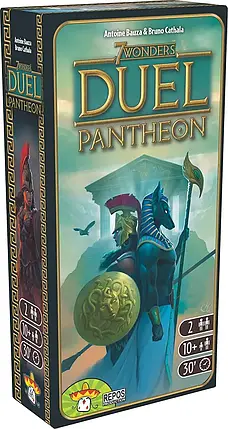 Настільна гра 7 Wonders Duel: Pantheon (7 Чудес Дуель: Пантеон)(дополнение), фото 1