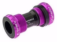 Каретка Meroca BB52 Hollowtech II BSA фиолетовая (ROCA-purple)