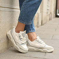 Кросівки жіночі білі спортивні кроси для жінок Toyvoo