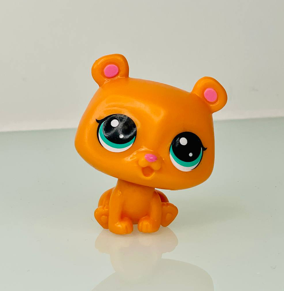 Littlest Pet Shop BEAR - Фігурка Літл Пет Шоп Жовтий Ведмідь Маленький зоомагазин Hasbro 2201046