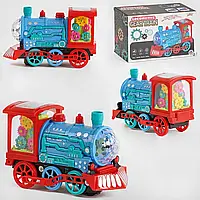 Потяг 5939 В  диско-куля, звук, мелодія, колеса вільного ходу, в коробці