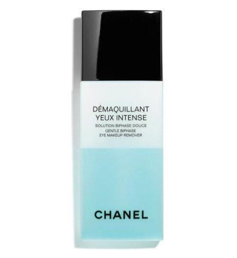 Жидкость для снятия макияжа Chanel Demaquillant Yeux Intense Solution Biphase Douce 100 мл - фото 1 - id-p1988593620