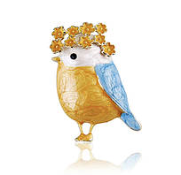 Брошка «Птаха», брошка