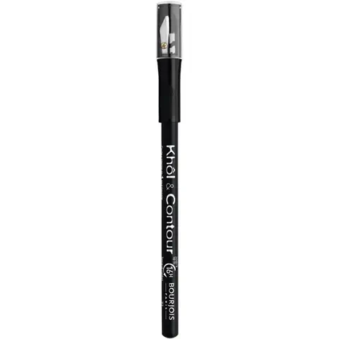 Олівець-лайнер для очей Bourjois 16H Khol AND Contour Taille Crayon 61 — Black (чорний)