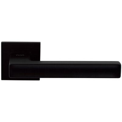 Дверні ручки FIORD Q R78-6mm BLACK - чорний ZAMAK 59865 RDA Китай