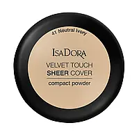 Пудра для лица IsaDora Velvet Touch Sheer Cover 41 - Neutral Ivory