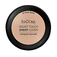 Пудра для обличчя IsaDora Velvet Touch Sheer Cover 43 — Cool Sand