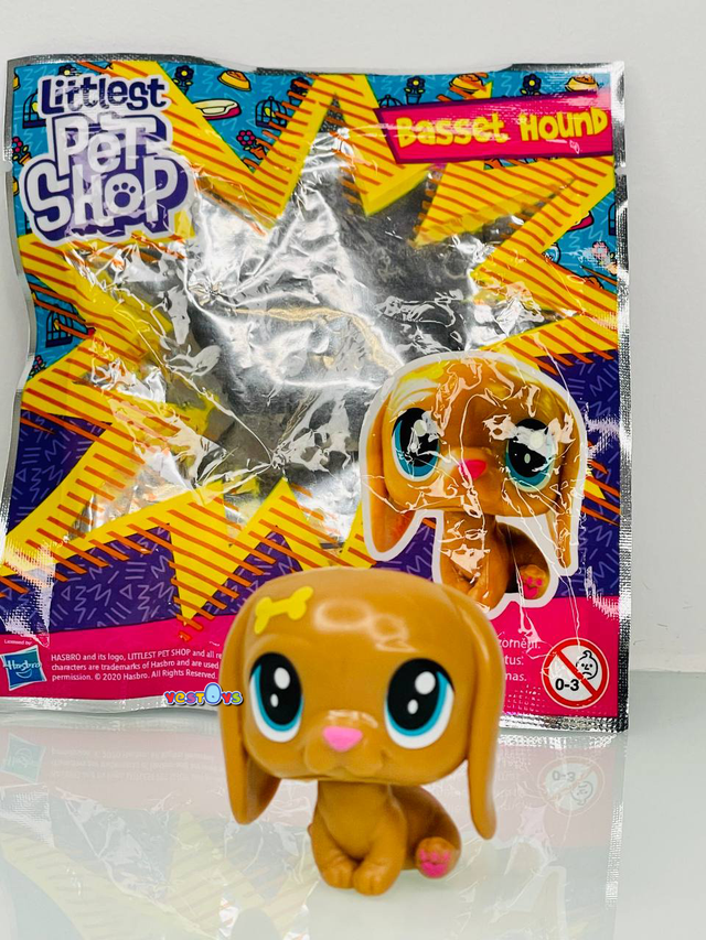 Littlest Pet Shop Basset Hound - Фігурка Літл Пет Шоп Песик Маленький зоомагазин Hasbro 1900373