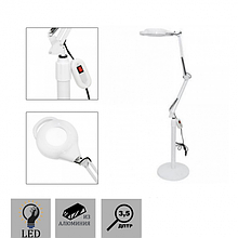 Лампа лупа косметична Unmio SP-31 для манікюра світлодіодна напольна