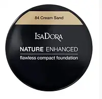 Тональная пудра для лица IsaDora Nature Enhanced Flawless Compact Foundation 84 - Cream Sand