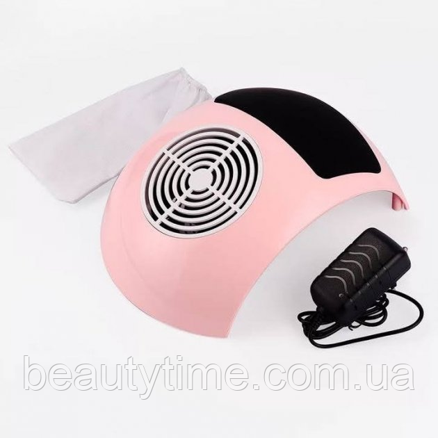 Професійна настольна витяжка з регулятором BQ-607 на 80 Вт. Pink