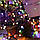 Гірлянда світлодіодна Кульки на ялинку 100 LED 10мм 6м чорний провід, фото 7