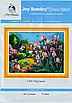 Набір для вишивання за нанесеною на канву схемою "Tulip home". AIDA 14CT printed 37*29 см, фото 3