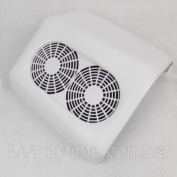 Витяжка м'яка для манікюру Nail Dust Collector 2 вентилятора (48 Вт)
