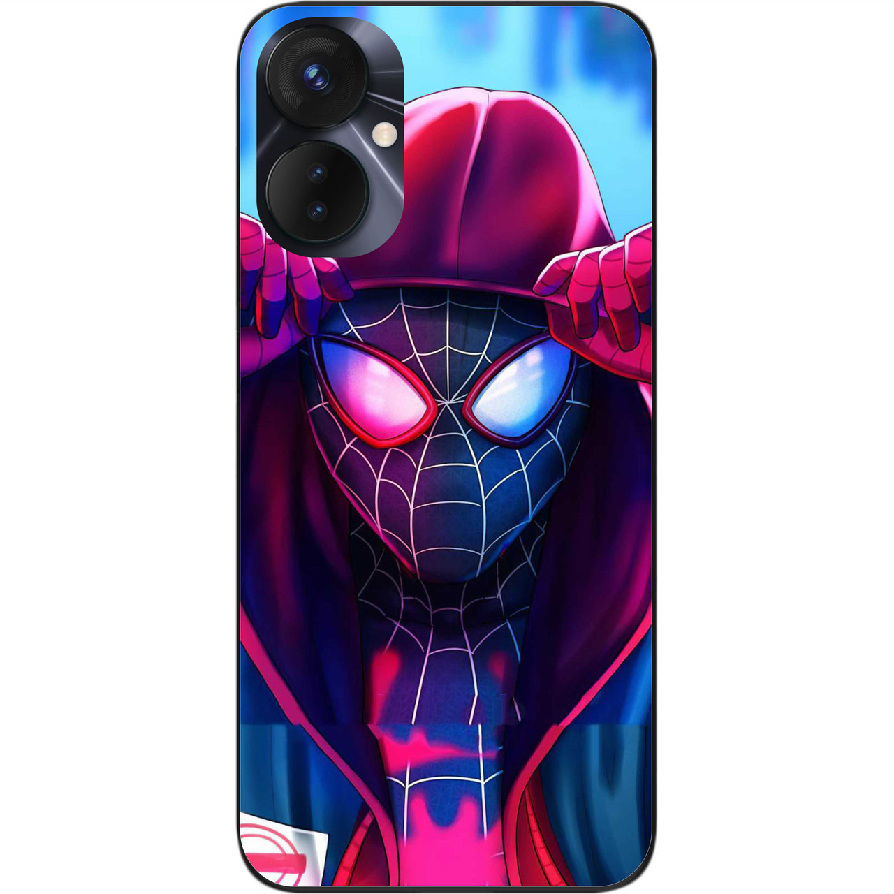 Силіконовий чохол Case для Tecno Spark 9 Pro (KH7n) з картинкою Компікс Павук