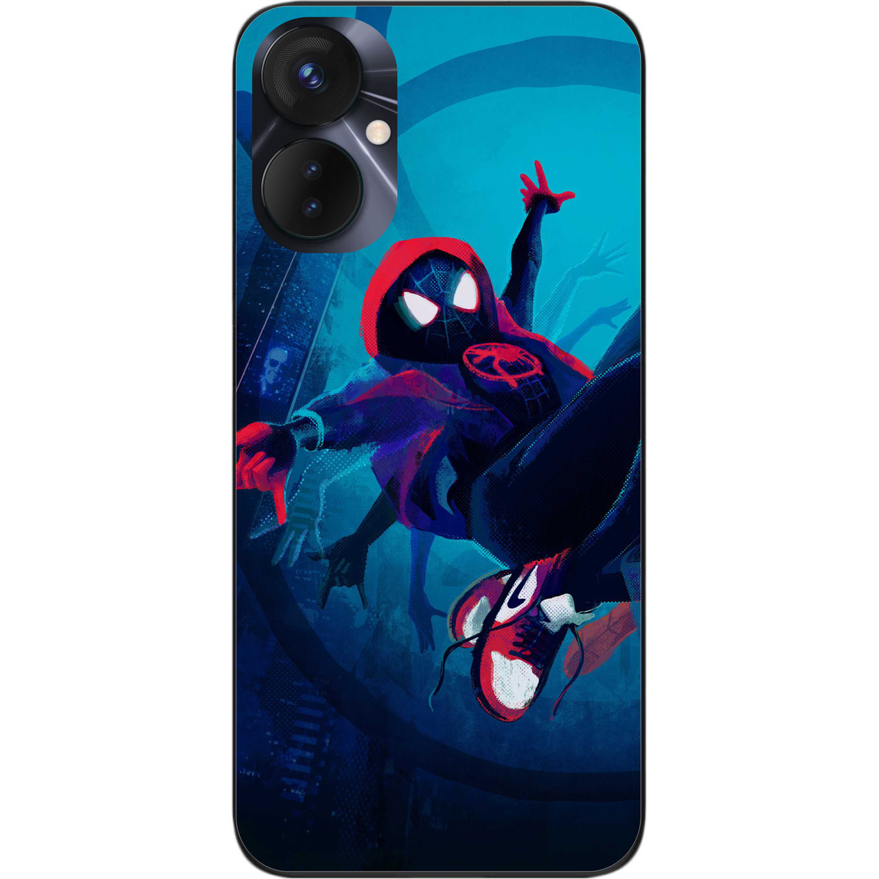 Силіконовий чохол Case для Tecno Spark 9 Pro (KH7n) з картинкою Супергерой Павук