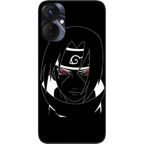 Силіконовий чохол Case для Tecno Spark 9 Pro (KH7n) з картинкою Itachi Uchiha, фото 1