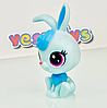 Littlest Pet Shop BUNNY - Фігурка Літл Пет Шоп Зайчик білий і блакитний Маленький зоомагазин Hasbro 2201456, фото 2