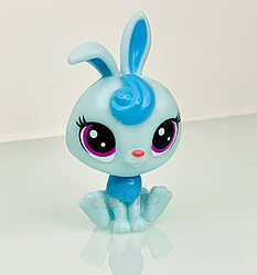 Littlest Pet Shop BUNNY - Фігурка Літл Пет Шоп Зайчик білий і блакитний Маленький зоомагазин Hasbro 2201456