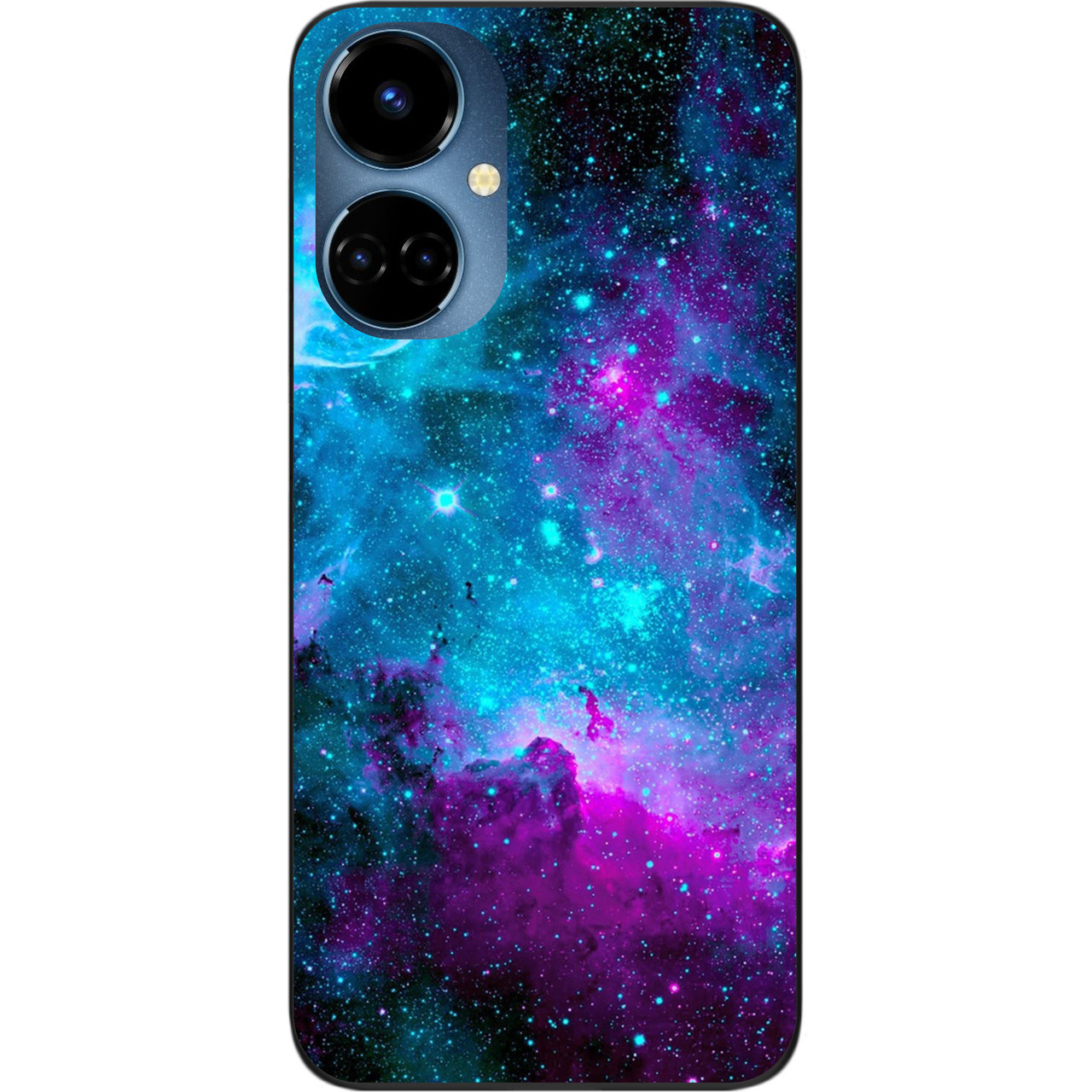 Чохол силіконовий Case для Tecno Camon 19 (CI6n) / 19 Pro (CI8n) з картинкою Космос