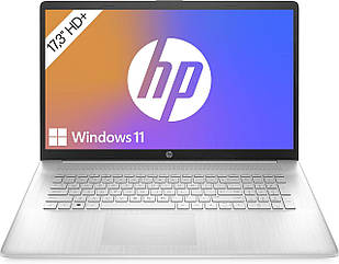 Ноутбук HP 17-cp0259ng 17.3" HD+ (AMD Ryzen 5-5500U, 8 ГБ ОЗУ, 512 ГБ SSD, Windows 11)