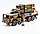 Дерев'яний 3D конструктор ЗРК Patriot 220 деталей PuzzleOK, фото 5