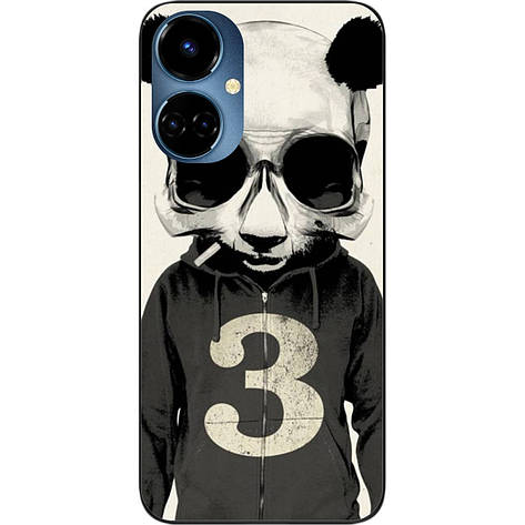Силіконовий чохол Case для Tecno Camon 19 (CI6n) / 19 Pro (CI8n) з картинкою Панда, фото 1