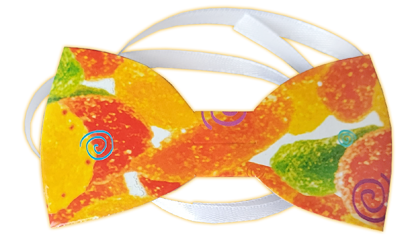 Краватки-метелики картонні KOZA-Style "Мармелад" 6шт/уп