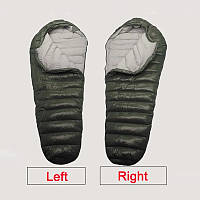 Спальники пухові R+L Kamperbox. Вага пуху: 1000г