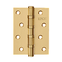 Дверні петлі H-100 SB SB - матова латунь STEEL H-100 SB LINDE Китай
