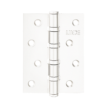 Дверні петлі H-100 WHITE WHITE - білий STEEL H-100 WHITE LINDE Китай, фото 1