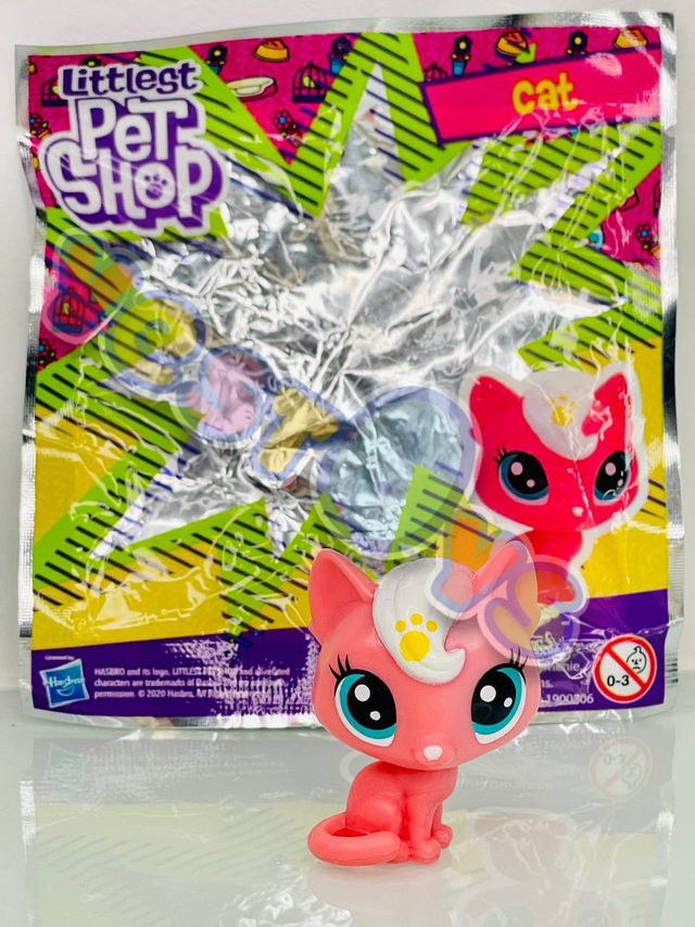 Littlest Pet Shop CAT Фігурка Літл Пет Шоп Котик рожевий Маленький зоомагазин Hasbro 1900806