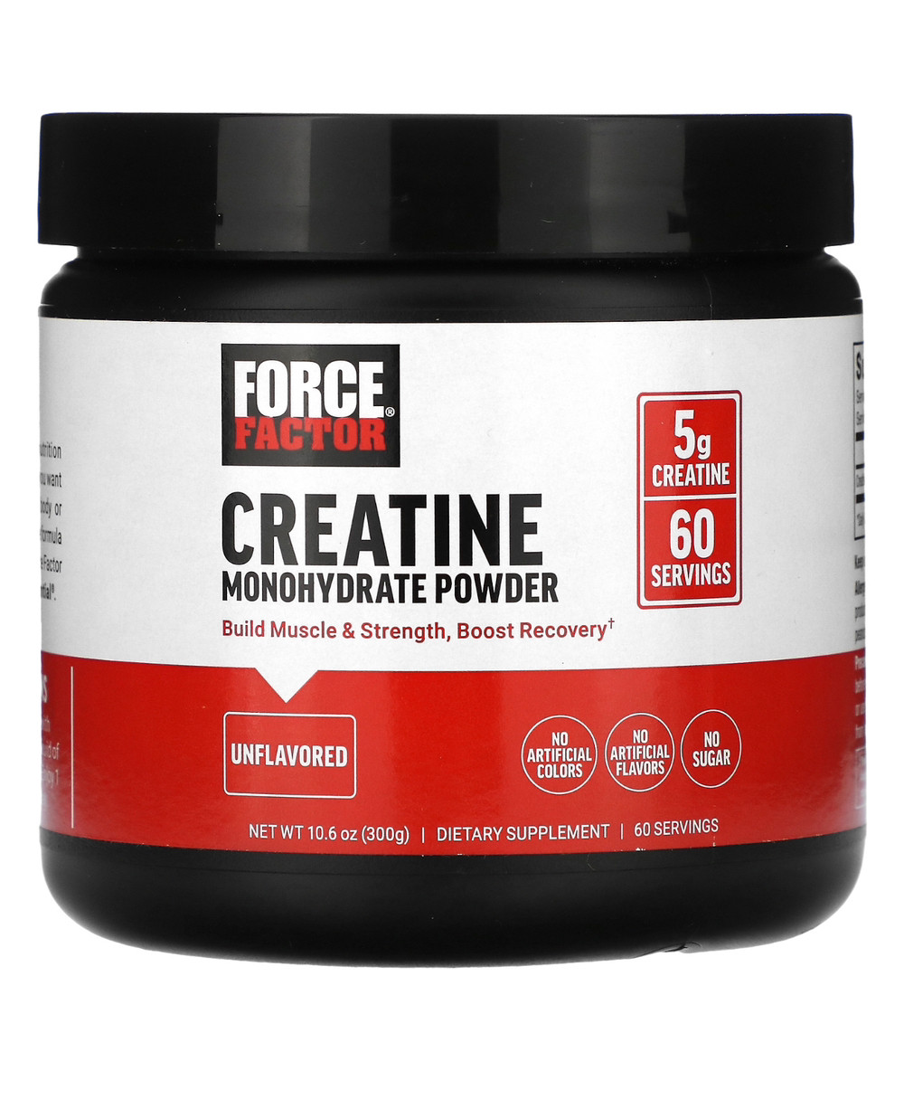 Force Factor Creatine Monohydrate Powder Unflavored 300gr