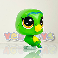 Littlest Pet Shop Фігурка Літл Пет Шоп зелена папуга Edie von Keet Маленький зоомагазин Hasbro 1800414