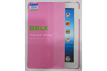 Чохол кейс з натуральної шкіри для планшета IPAD BELK Italian style з натуральної шкіри Рожевий