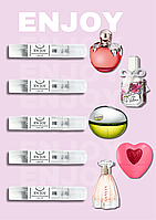 Набір пробників жіночих парфумів, аналоги люксових парфумів, квітково-фруктовий аромат із нотами яблука