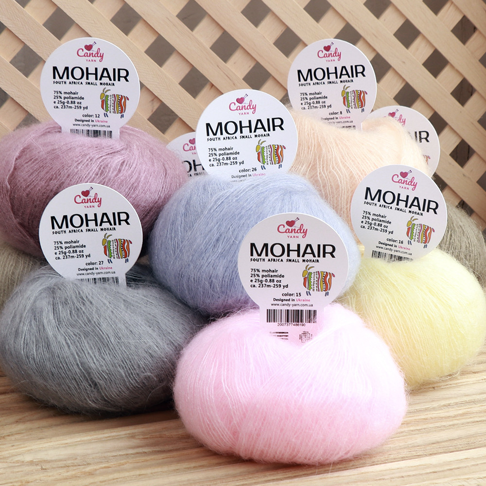 Мохеровая пряжа от CandyYarn!. Новости компании «CandyYarn — Первый