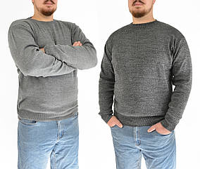 Светр чоловічий з коміром на блискавці демісезонний Джемпер Wandeng (Угорщина) 4XL-9XL