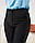 Класичні жіночі брюки чорні, фото 7
