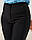 Класичні жіночі брюки чорні, фото 8