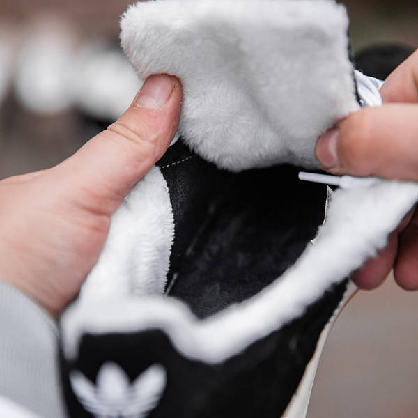 Adidas booties with fur online