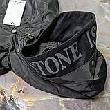 Чоловіча зимова куртка Stone Island CK4637 чорна, фото 5