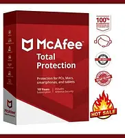 MCAFEE TOTAL PROTECTION 2024 НА 1 ГОД